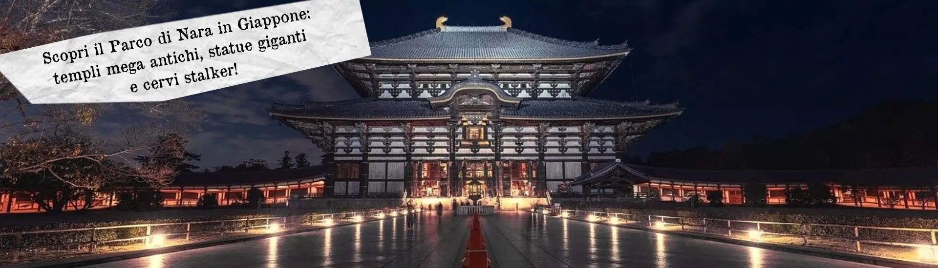 Scopri il Parco di Nara in Giappone templi mega antichi statue giganti e cervi stalker larga